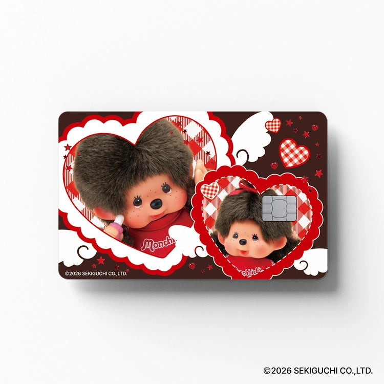 [Gosty X Monchhichi] Card Covers Stickers 12 types Gosty  DKshop