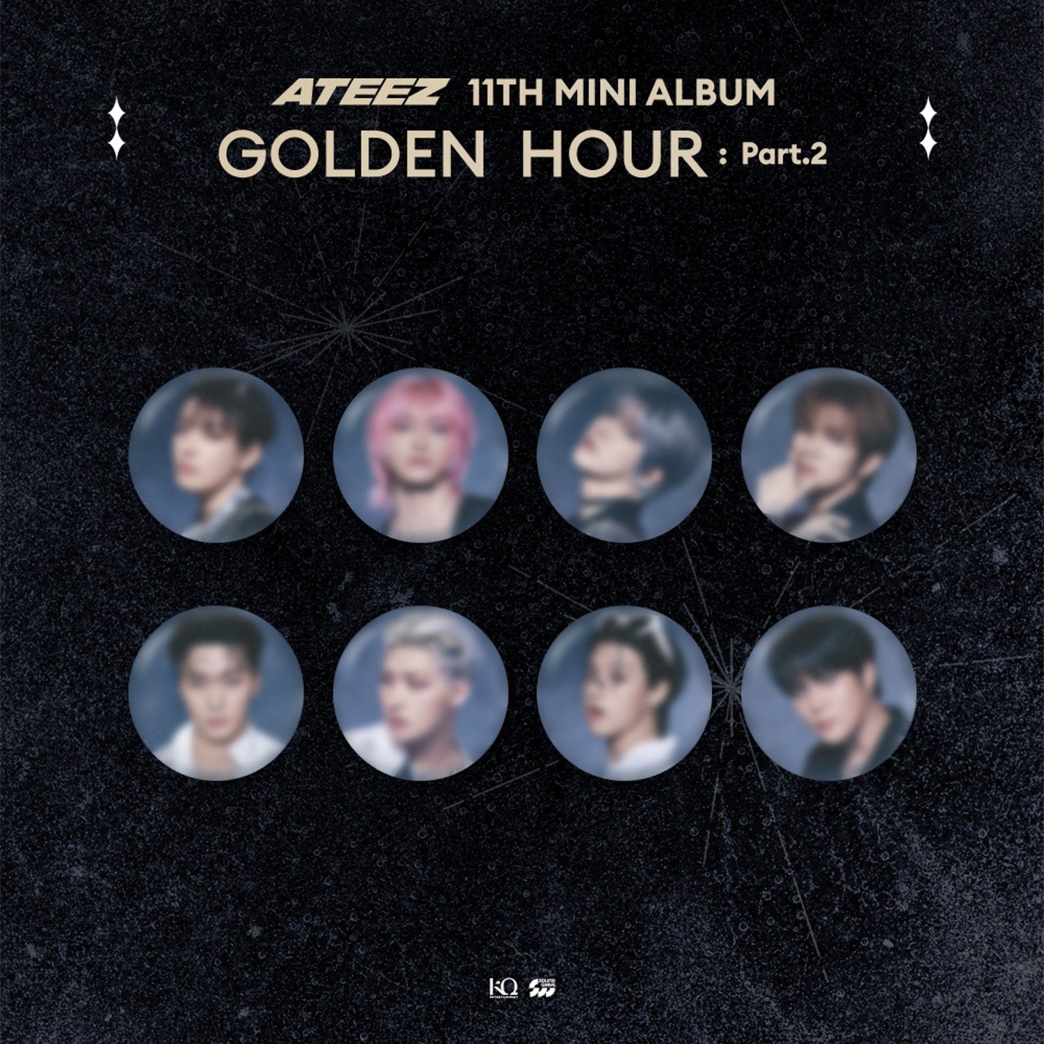 [PRE-ORDER] ATEEZ - GOLDEN HOUR : Part.2 POP-UP OFFICIAL MD (RANDOM CAN BADGE)