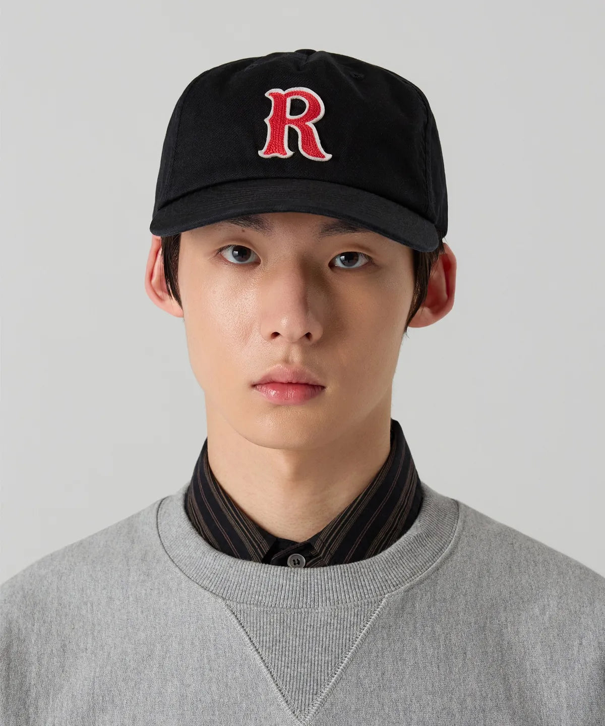CHAMPION Heritage R Applique Ball Cap (BTS V Wear) CHAMPION  DKshop
