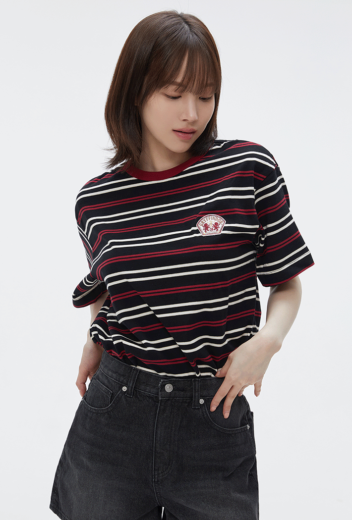 [SPAO X Harry Potter] STRIPED SHORT SLEEVE T-SHIRT ZEROBASEONE  DKshop