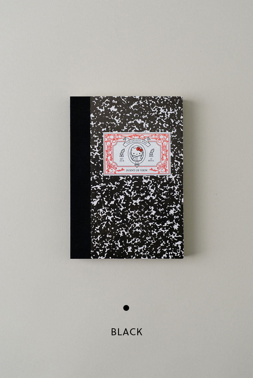 [POV X Hello Kitty] Composition Notebook 2 types POINT OF VIEW  DKshop