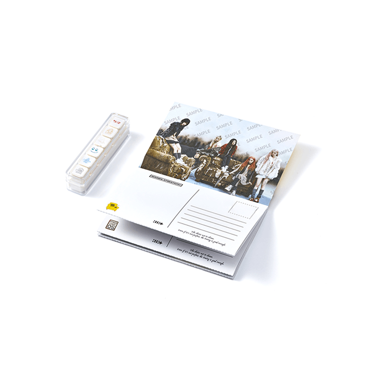 ILLIT - [MAMIHLAPINATAPAI] Stamp & Postcard Set ILLIT  DKshop