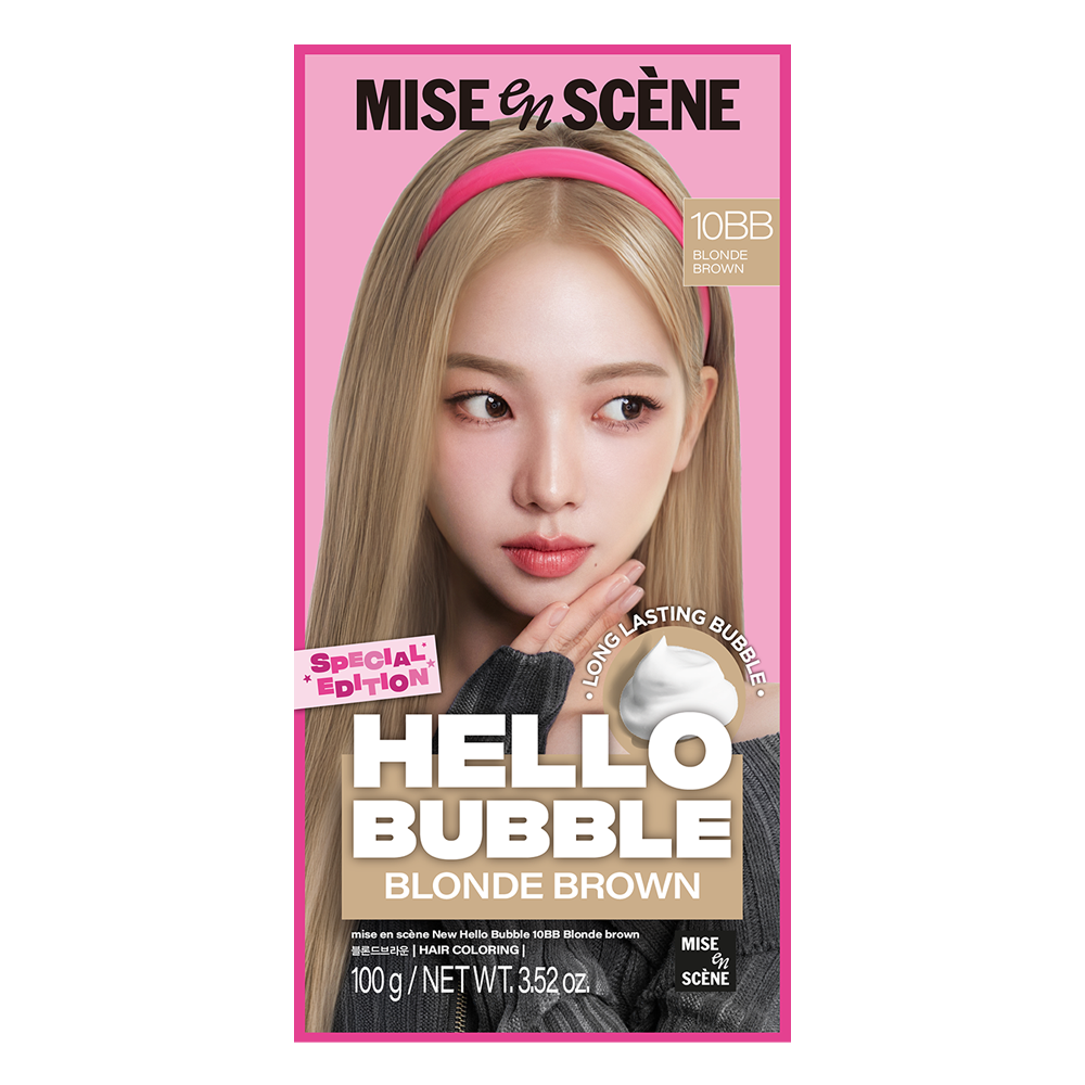 [aespa Pick] Mise-En-Scène New Hello Bubble Foam Color Hair Dye (18 Colors) Mise-En-Scène  DKshop