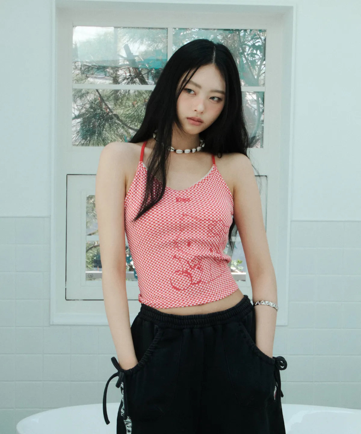 [KIRSH X CHARMMYKITTY] Backless Bra-Cup Sleeveless Top KIRSH  DKshop