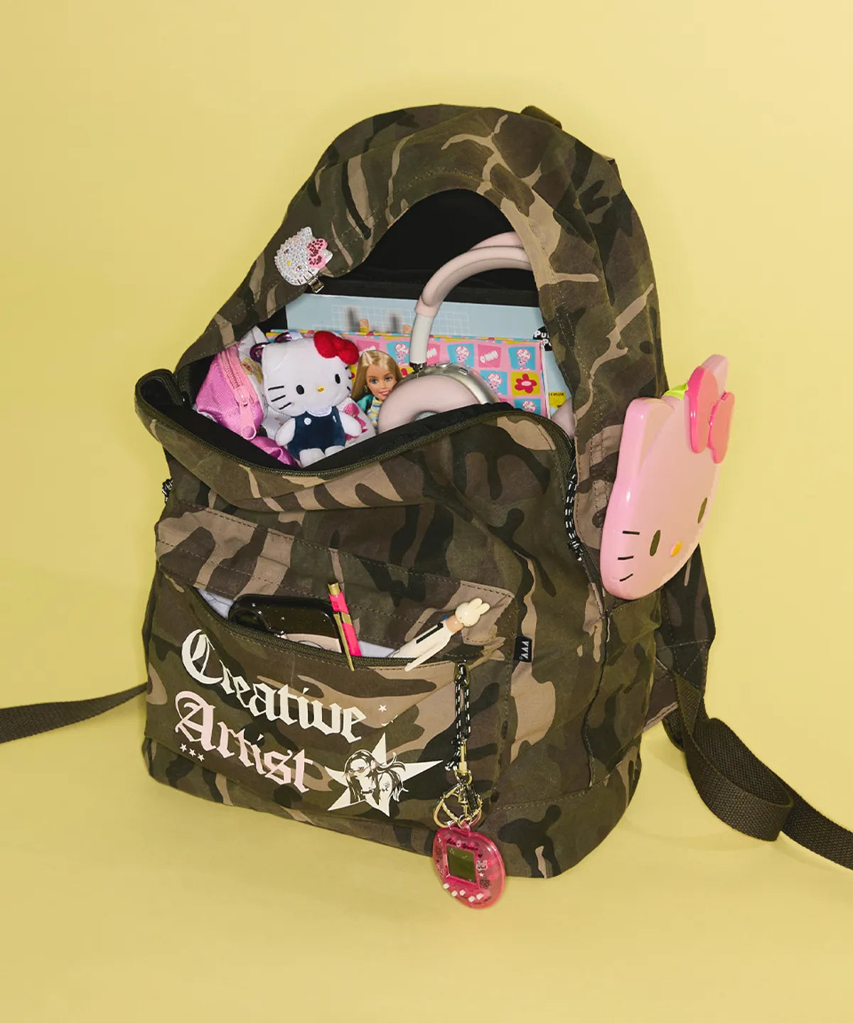 VVV Funky Artist Pocket Basic Backpack VVV  DKshop