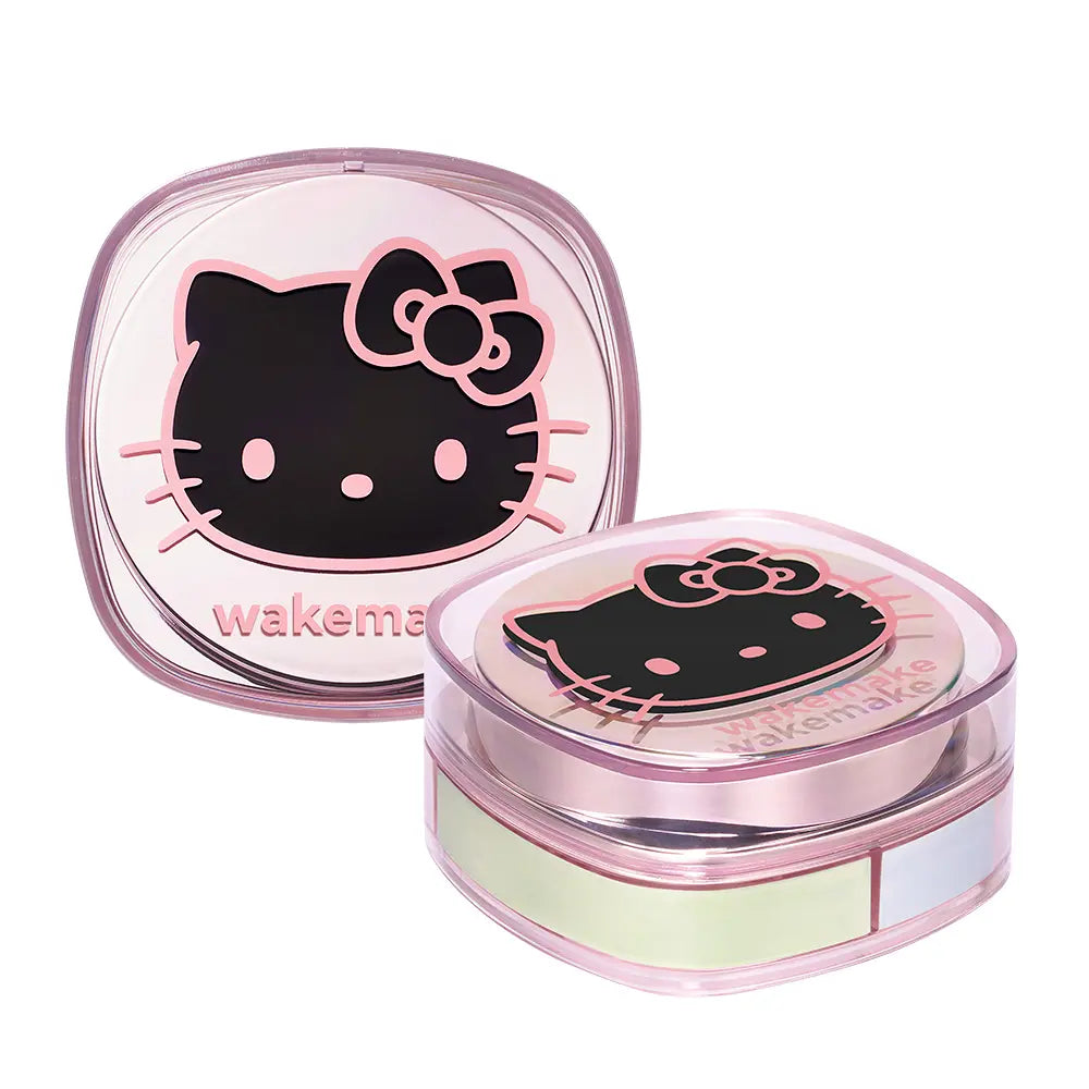 Hello Kitty Black Edition] WAKEMAKE Stay Fixer Multi Color Powder