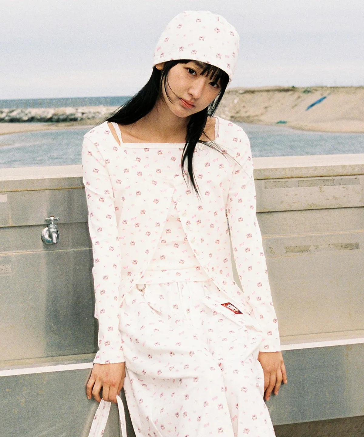 ronron BETTY BOOP PATTERN SLIM CARDIGAN RONRON  DKshop