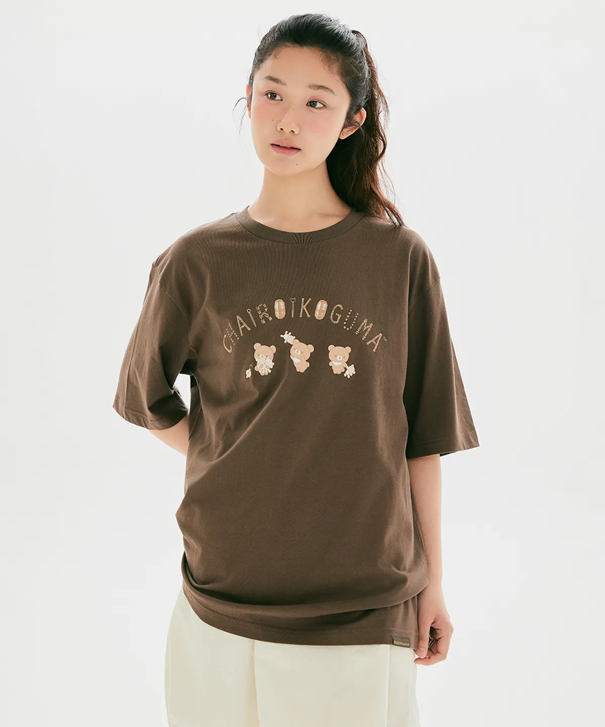 [SPAO X Rilakkuma] Short Sleeves T-Shirt SPAO  DKshop