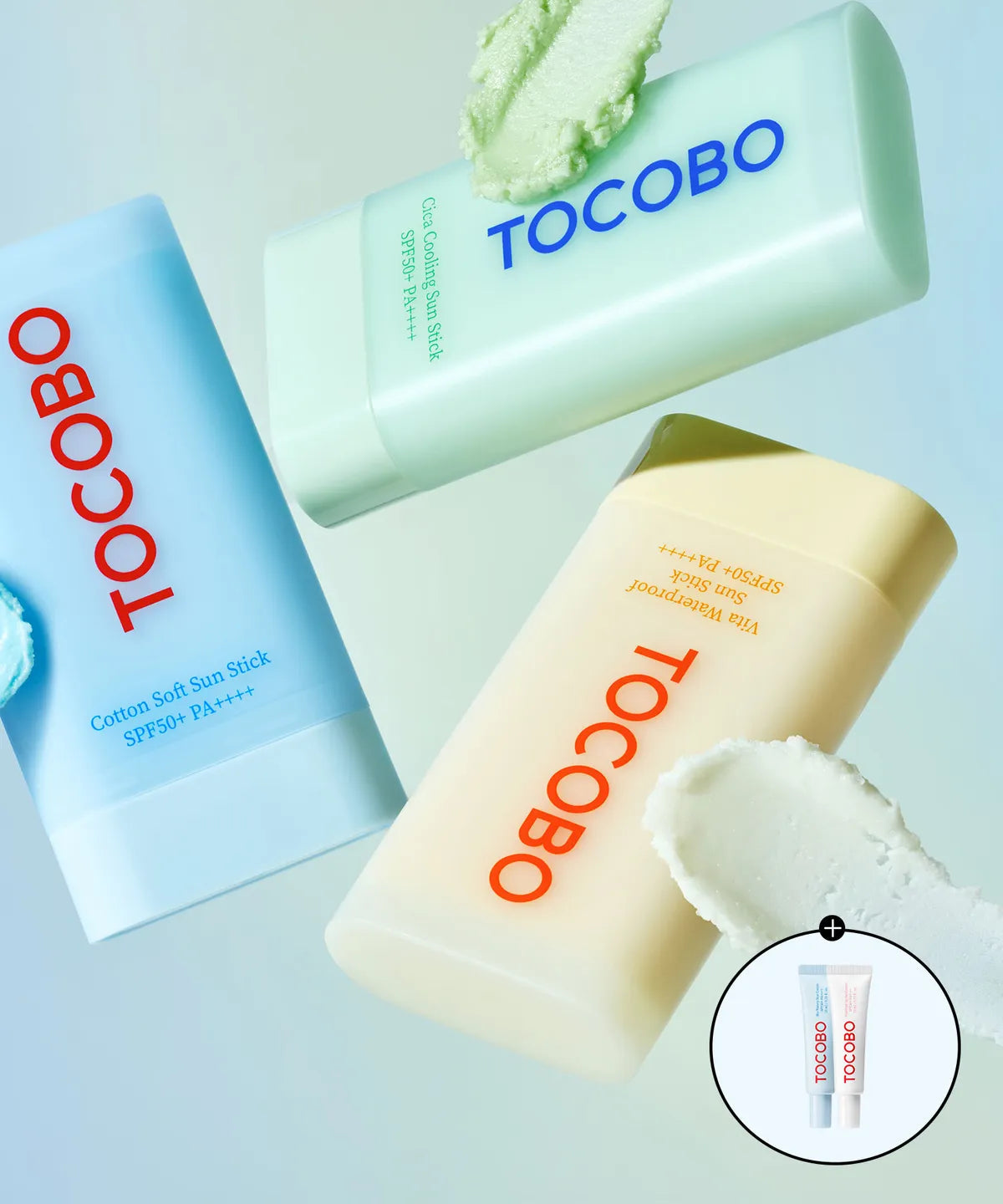 TOCOBO Vita / Cica / Cotton Sun Stick (2ea Set) TOCOBO  DKshop