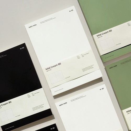 [Be on D] A5 Satin Notebook Mild Cream Be on D  DKshop