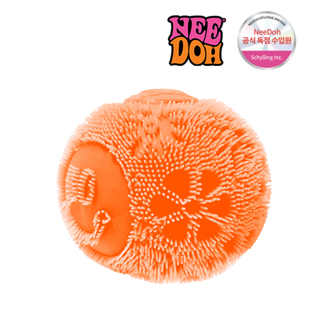 Needoh Fuzz Flower Stress Ball Squishy Needoh  DKshop