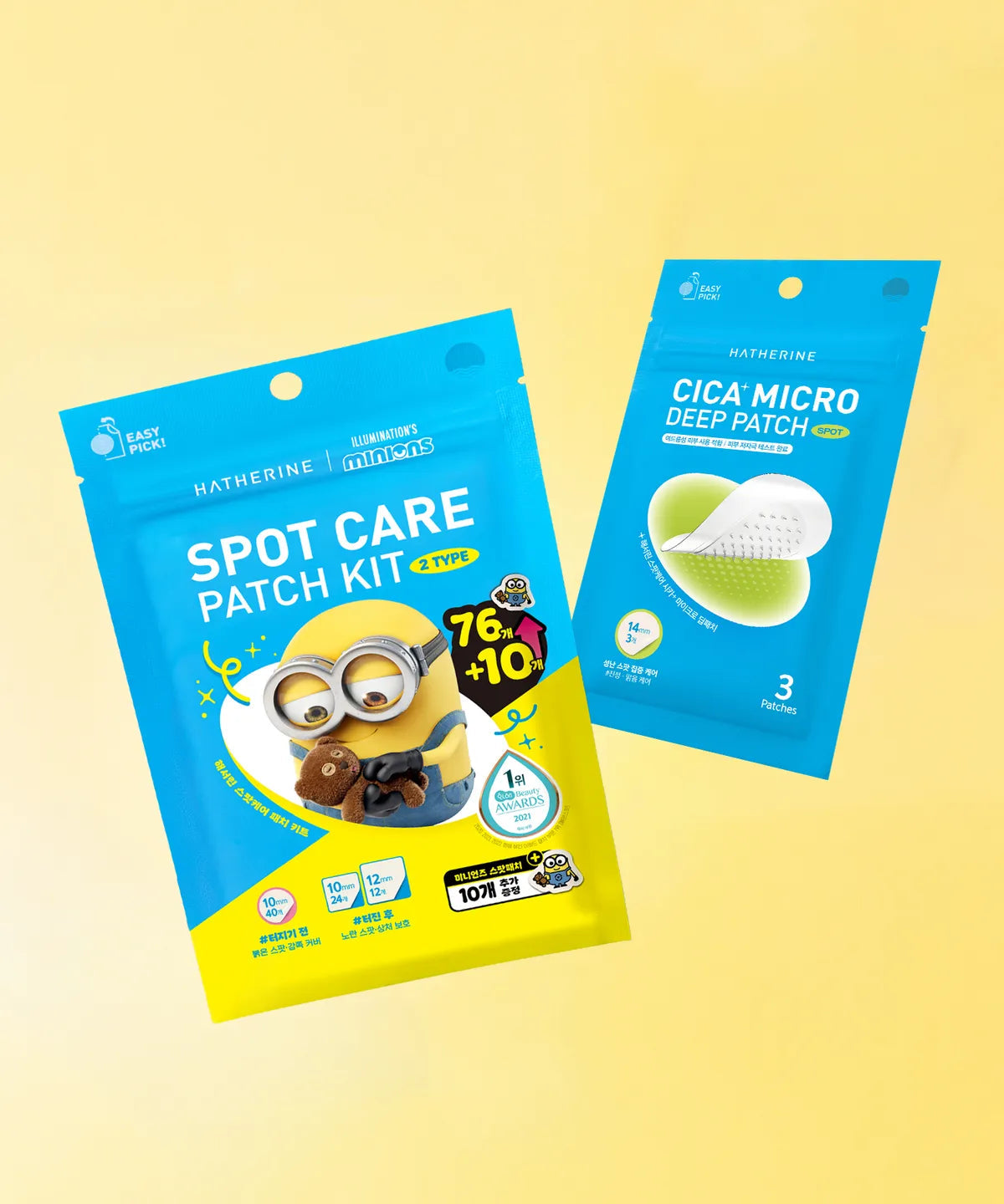 [HATHERINE X minions] Spot Patch Kit 86ea + Micro Deep Patch 9ea HATHERINE  DKshop