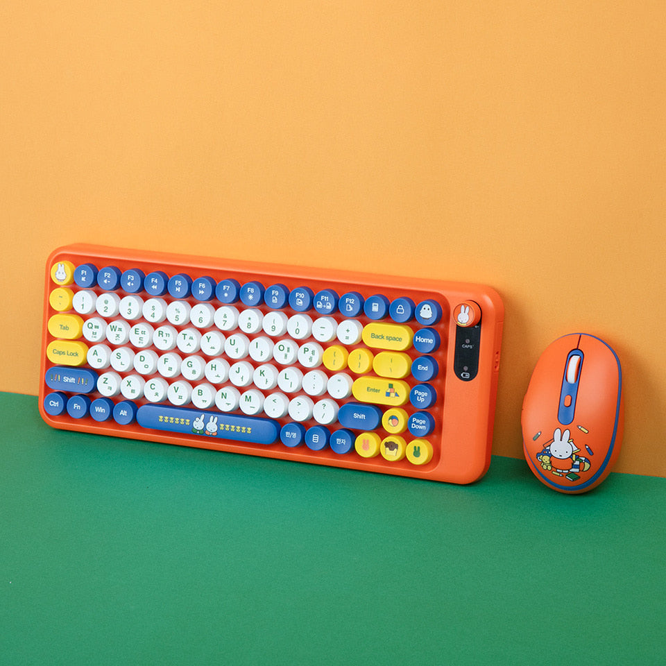 ROYCHE Miffy Wireless Multi-Pairing Keyboard & Mouse Combo ROYCHE  DKshop