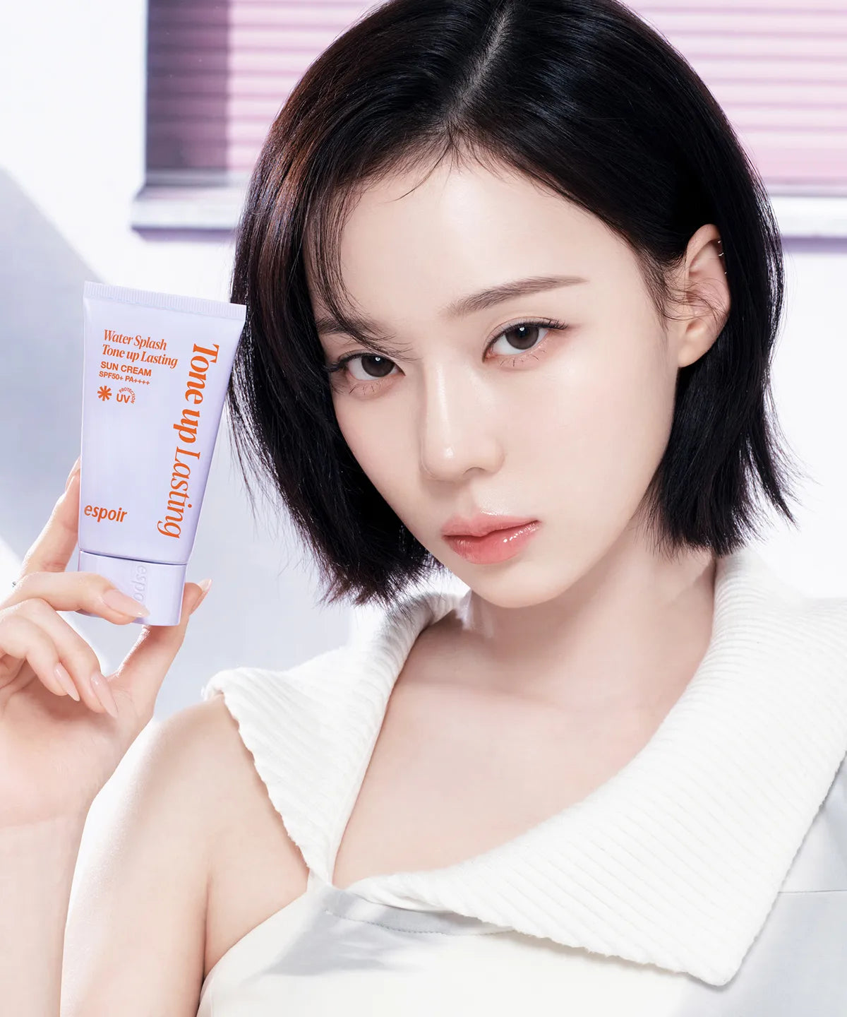 Espoir WATER SPLASH SUNCREAM TONE-UP LASTING 50ml Espoir  DKshop