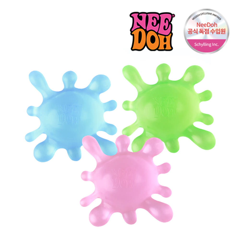 Needoh Splash Stress Ball 3ea Needoh  DKshop