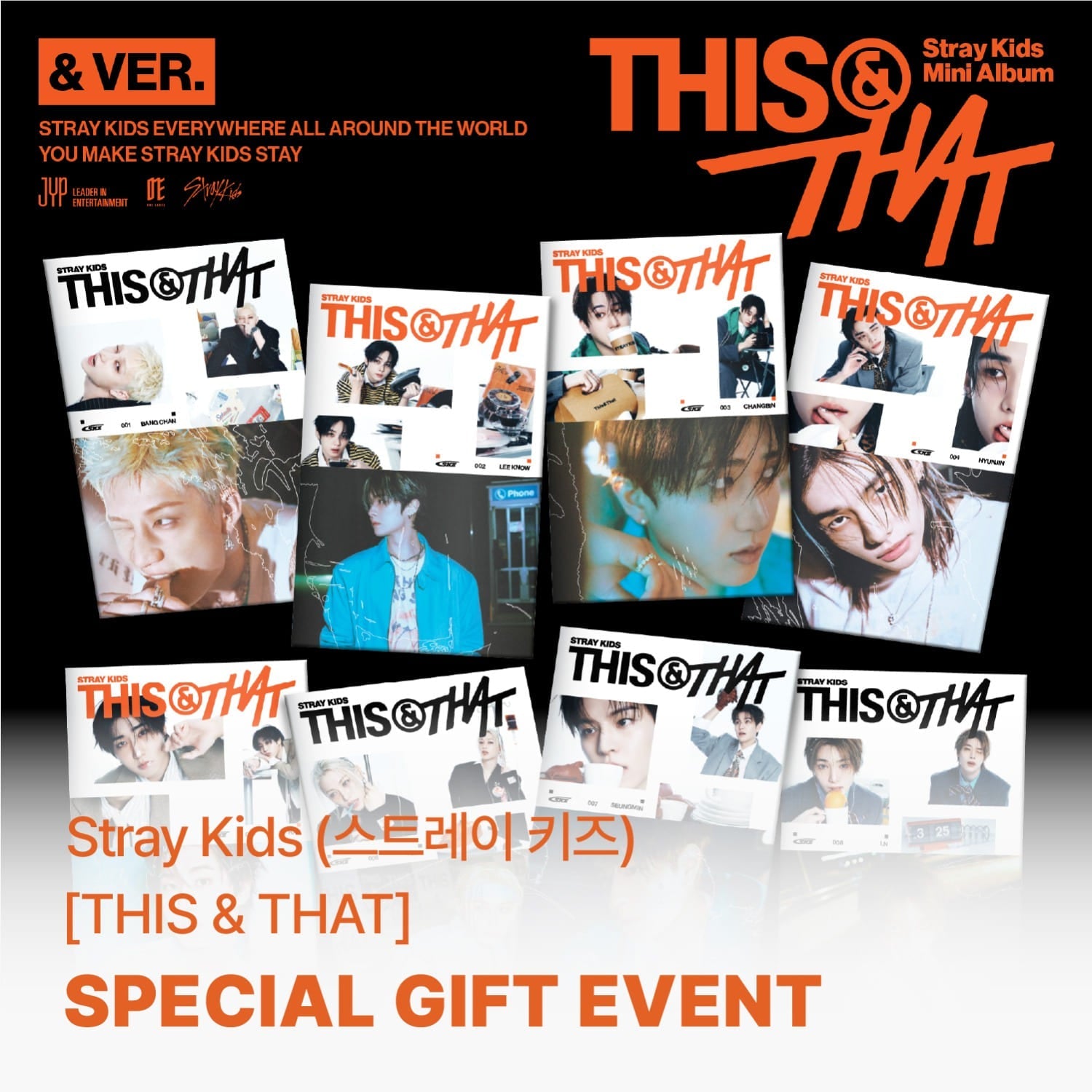[POB Selectable] [PRE-ORDER] Stray Kids - 10th Mini Album THIS & THAT (& VER.) Stray Kids  DKshop