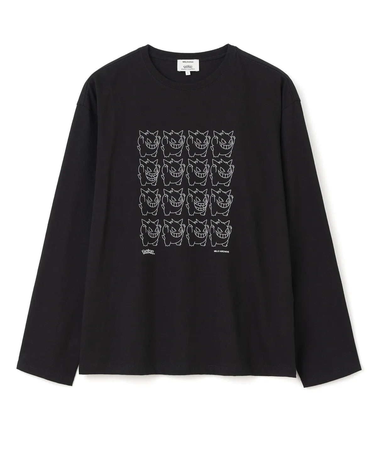[Milo Archive X Pokemon] Repeat Phantom Long Sleeve 2 colors Milo Archive  DKshop