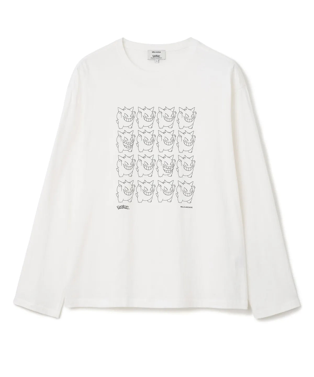 [Milo Archive X Pokemon] Repeat Phantom Long Sleeve 2 colors Milo Archive  DKshop