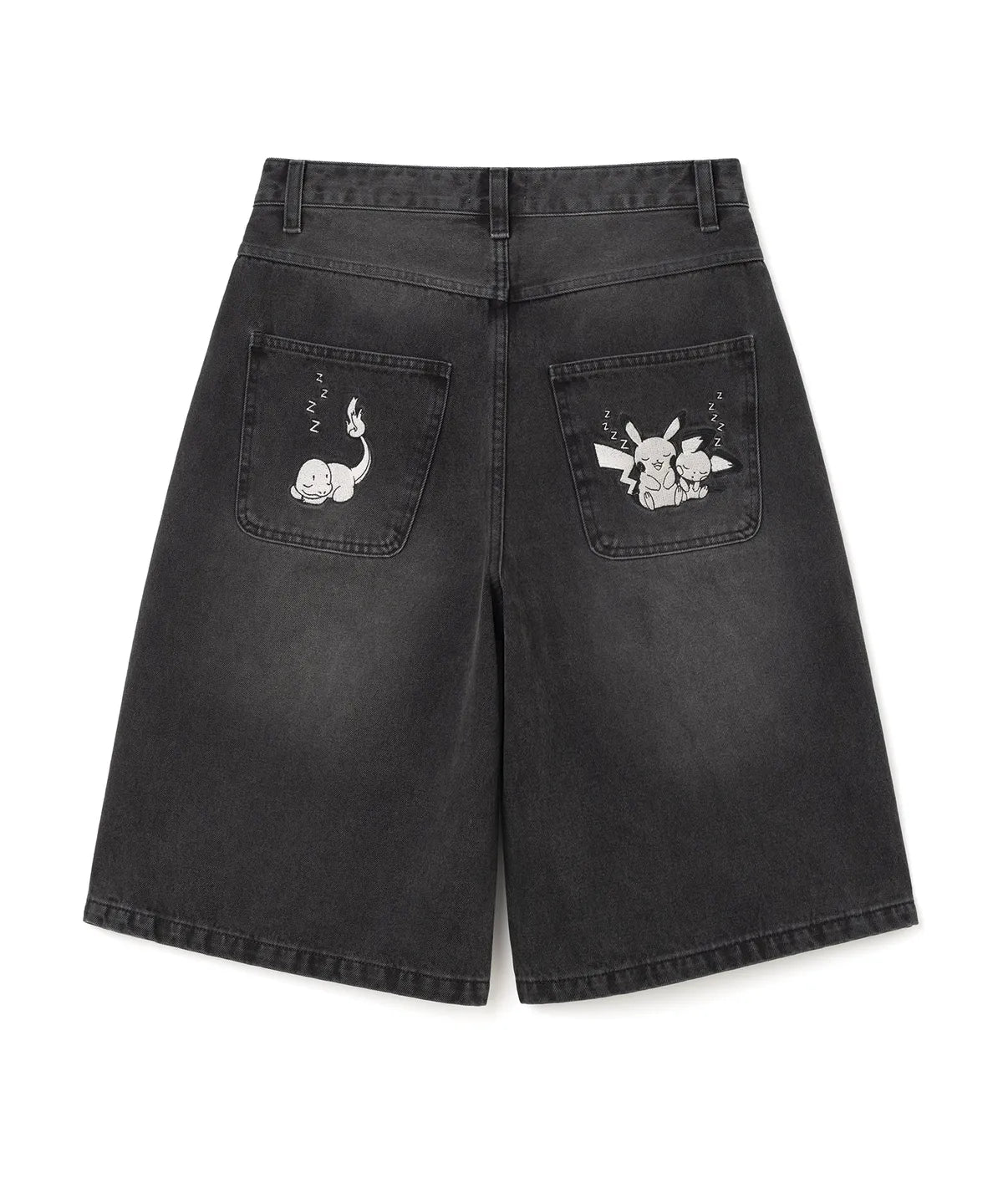 [Milo Archive X Pokemon] Sleeping Denim Half Pants 2 colors Milo Archive  DKshop