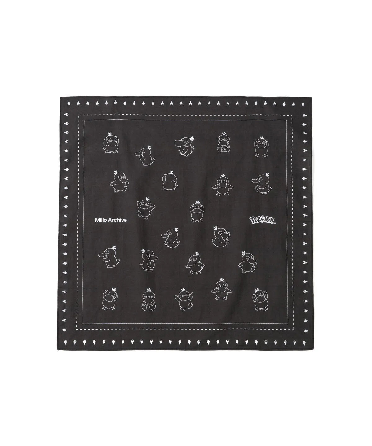 [Milo Archive X Pokemon] Identity Logo Bandana 2 colors Milo Archive  DKshop