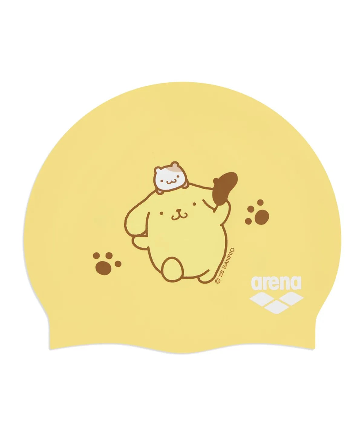 [arena X Sanrio] Sanrio Characters Silicone Swim Cap 7 type arena  DKshop