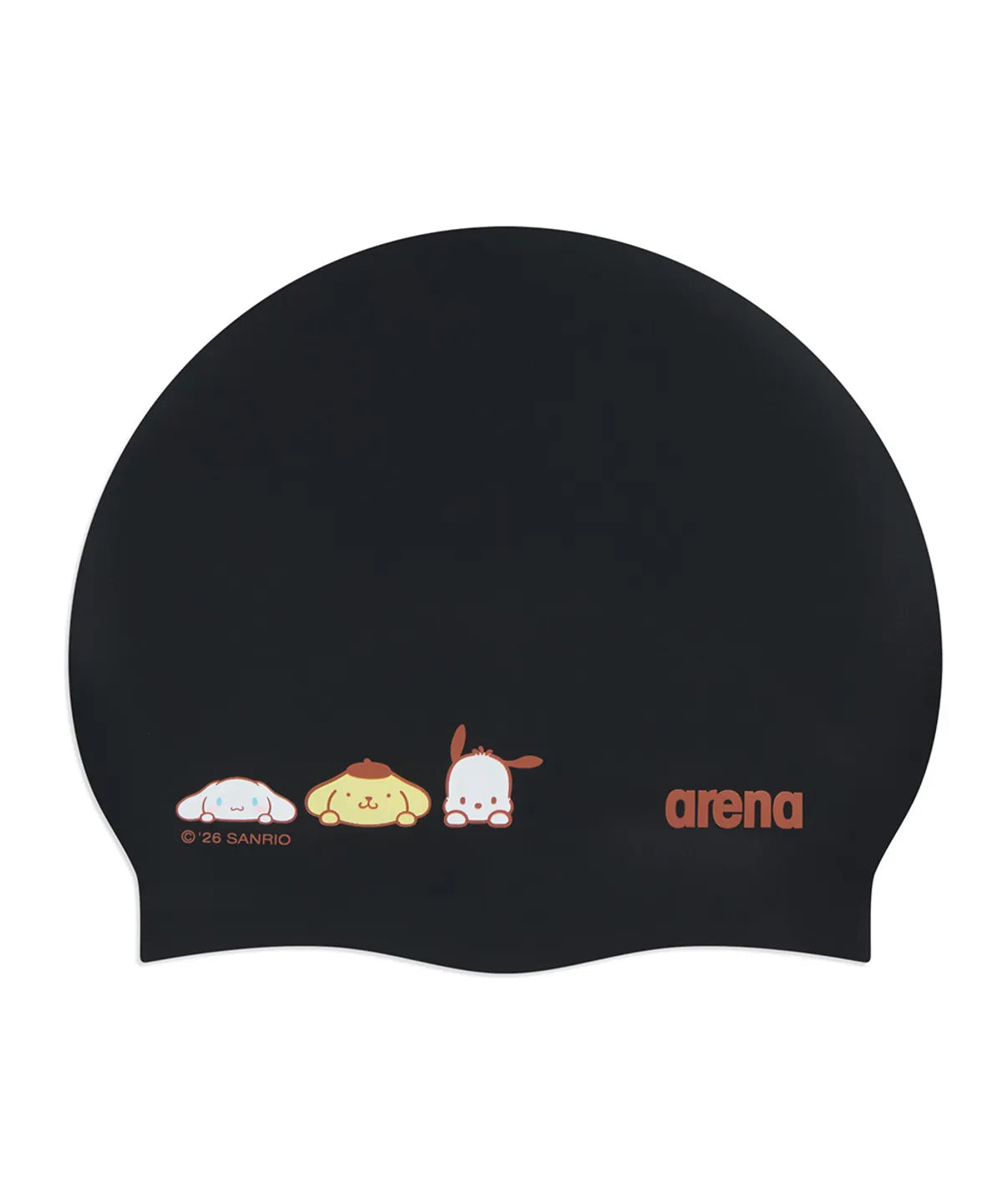 [arena X Sanrio] Sanrio Characters Silicone Swim Cap 7 type arena  DKshop