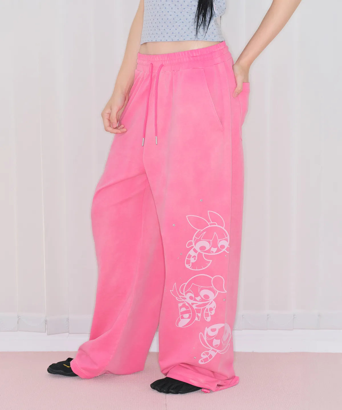 [Ames Worldwide X PPG] Hotfix Drawing Sweat Pants 3 colors Ames Worldwide  DKshop