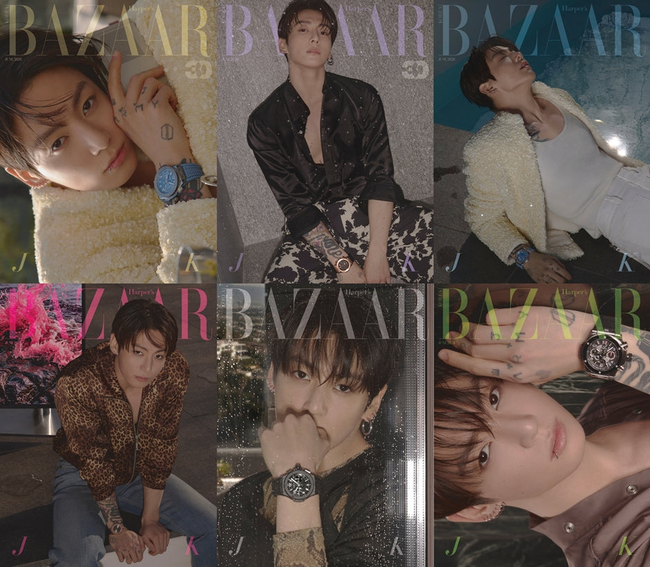 [PRE-ORDER] HARPER'S BAZAAR KOREA MAGAZINE 2026.06 (COVER : BTS JUNG KOOK) BTS  DKshop