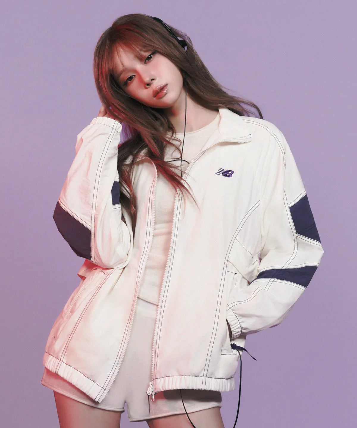 [New Balance X WINTER] UNI NB-ESCAPE Stand-Neck Warm-Up Jacket New Balance  DKshop