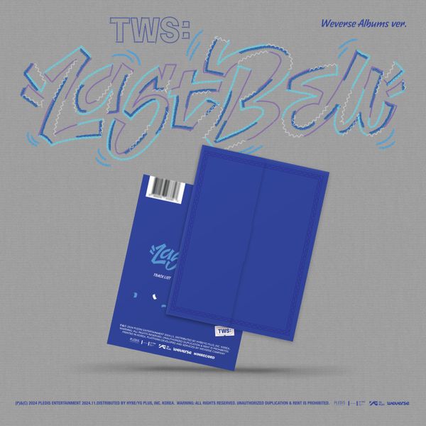 [PRE-ORDER] TWS - 1st Single Album Last Bell (Weverse Albums Ver.)