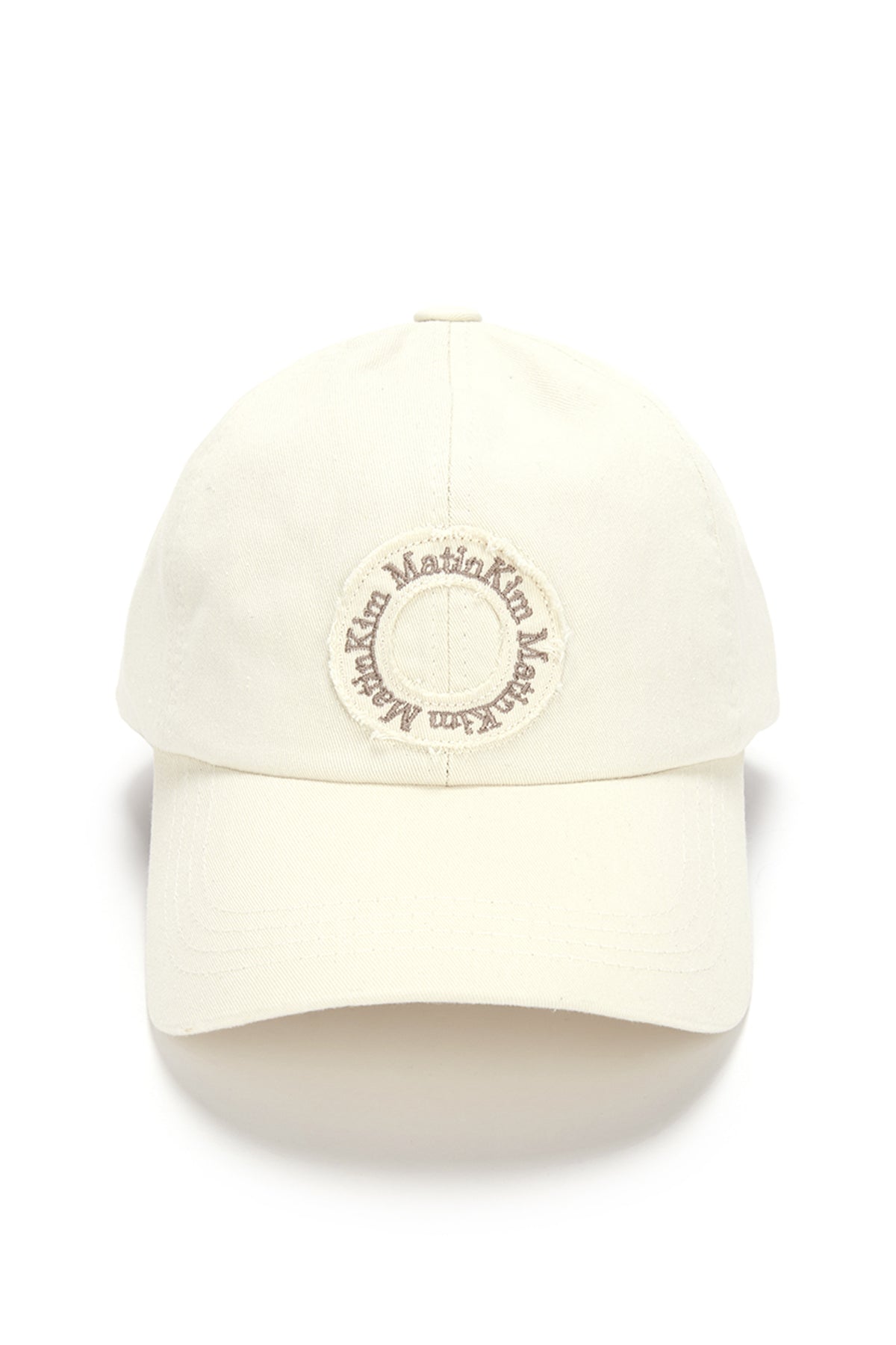 Matin Kim APPLIQUE CIRCLE LOGO BALL CAP