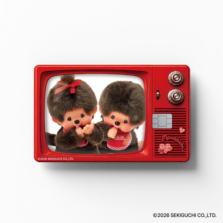 [Gosty X Monchhichi] Card Covers Stickers 12 types Gosty  DKshop