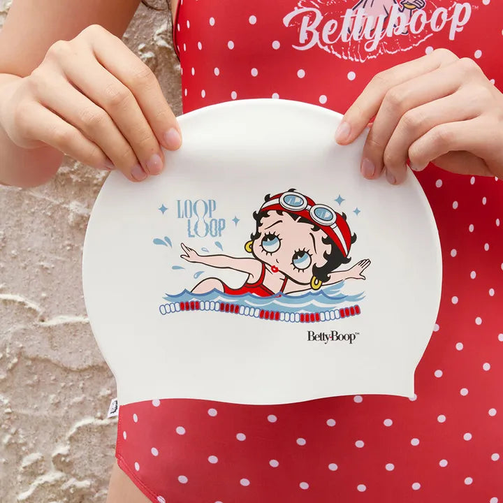 [LOOPLOOP X Betty Boop] Silicone Swim Cap LOOPLOOP  DKshop