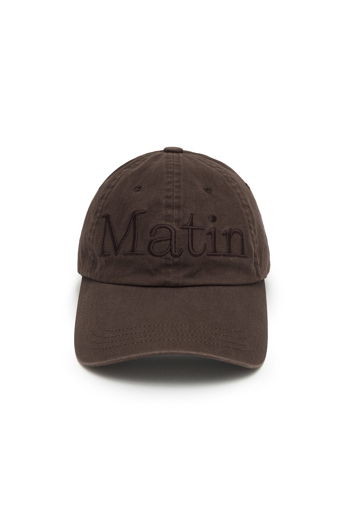 Matin Kim MATIN LOGO WASHED BALL CAP Matin Kim  DKshop