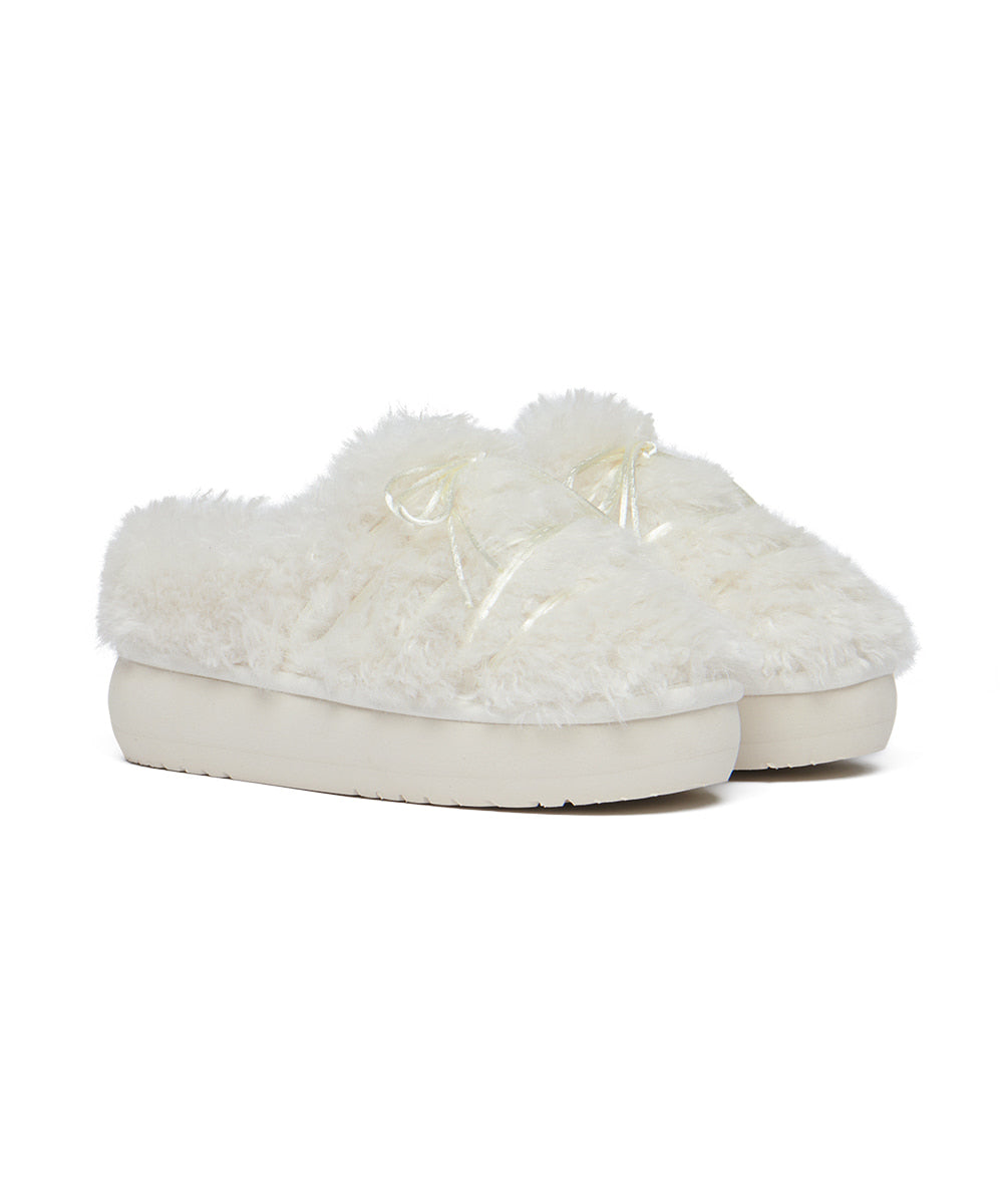[Rockfish Weatherwear] CURLY FUR MULES Rockfish Weatherwear  DKshop