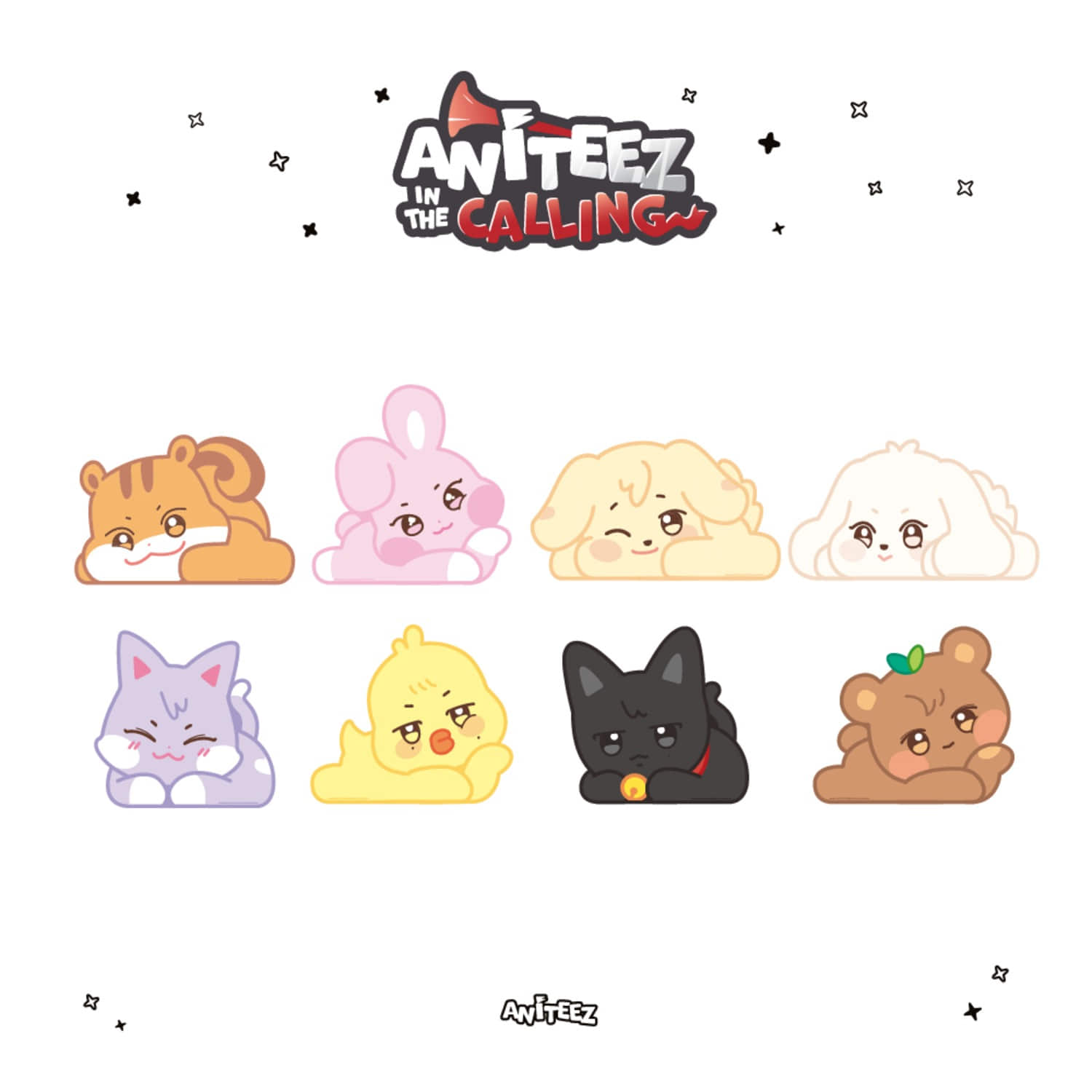 [PRE-ORDER] ATEEZ - [ANITEEZ IN THE CALLING] MOUSE PAD ATEEZ  DKshop