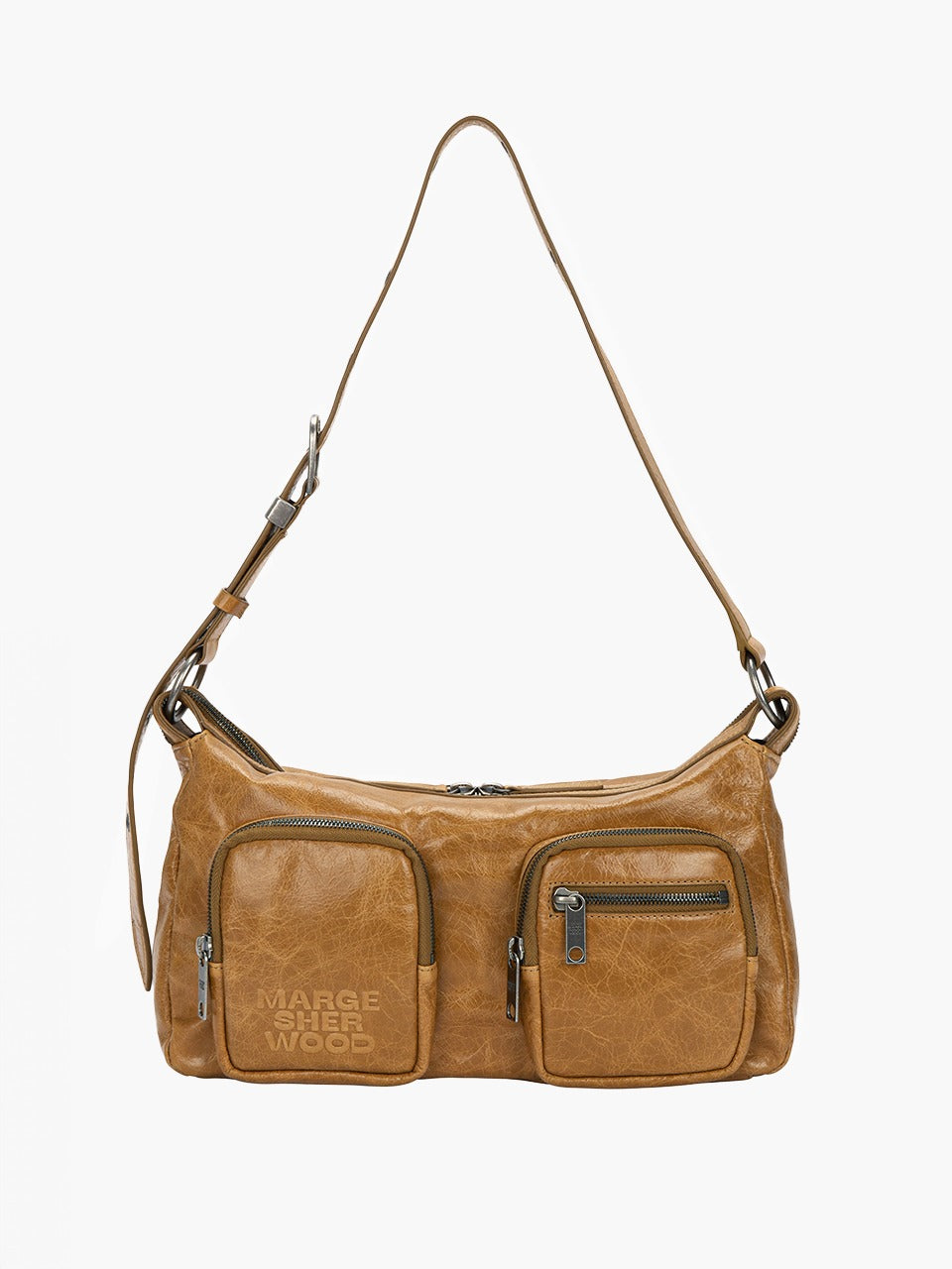 MARGESHERWOOD OUTPOCKET HOBO BAG (Kim jiwon WEAR) MARGESHERWOOD  DKshop