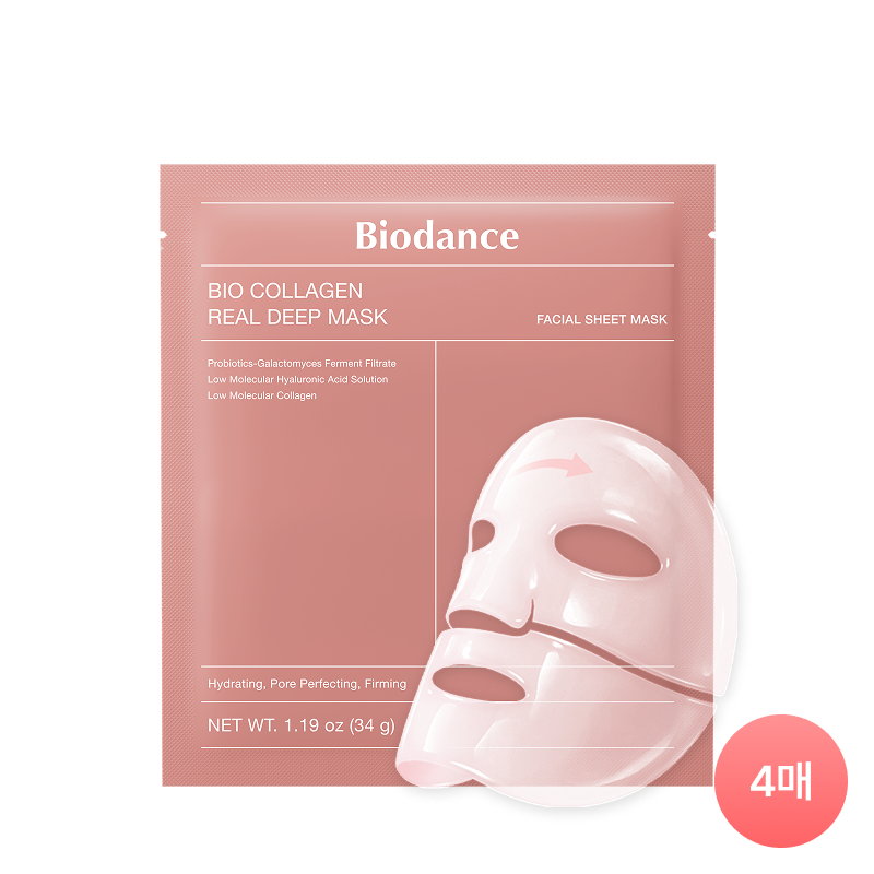 BIODANCE Bio-Collagen Real Deep Mask 4ea (34g*4) Biodance  DKshop