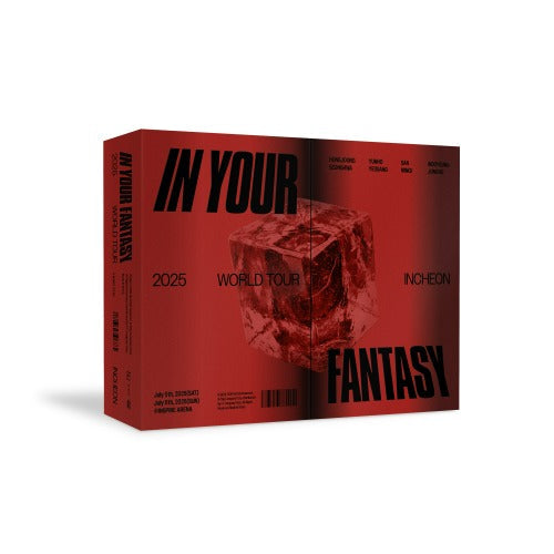 [KQ SHOP POB] [PRE-ORDER] ATEEZ - 2025 WORLD TOUR [IN YOUR FANTASY] IN INCHEON DVD ATEEZ  DKshop