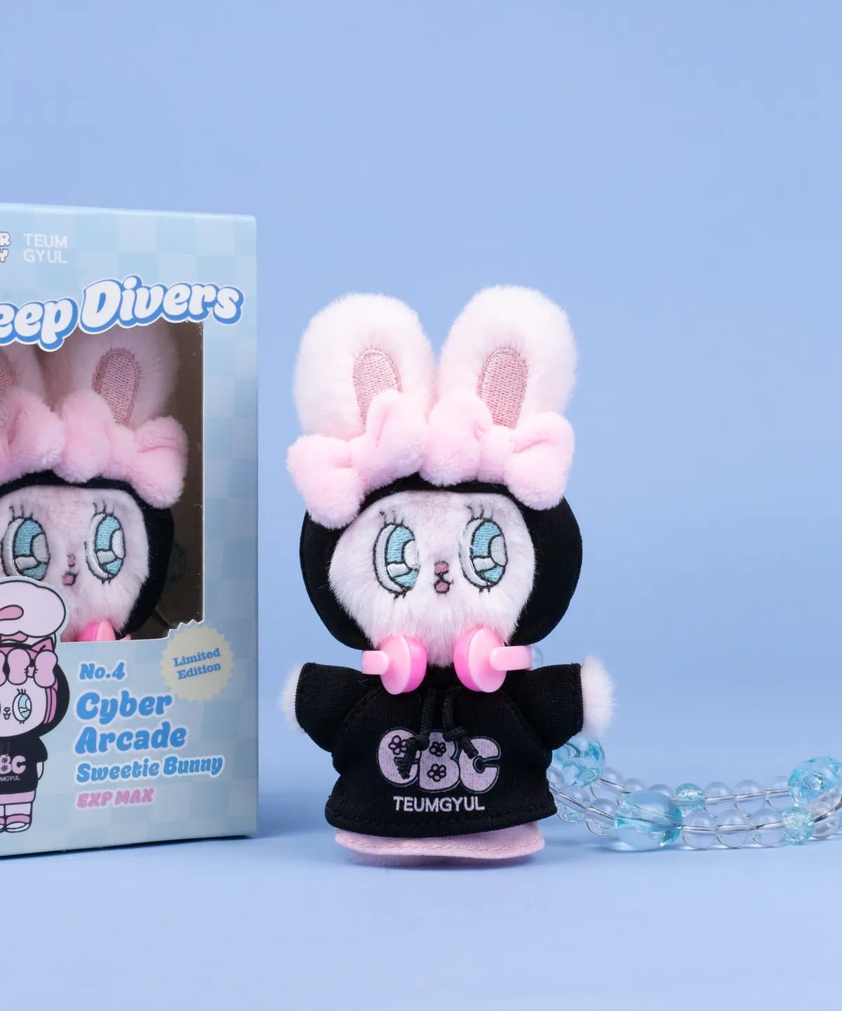 [Esther Bunny X TEUMGYUL] Deep Divers Club Bunny Keychain Esther Bunny  DKshop