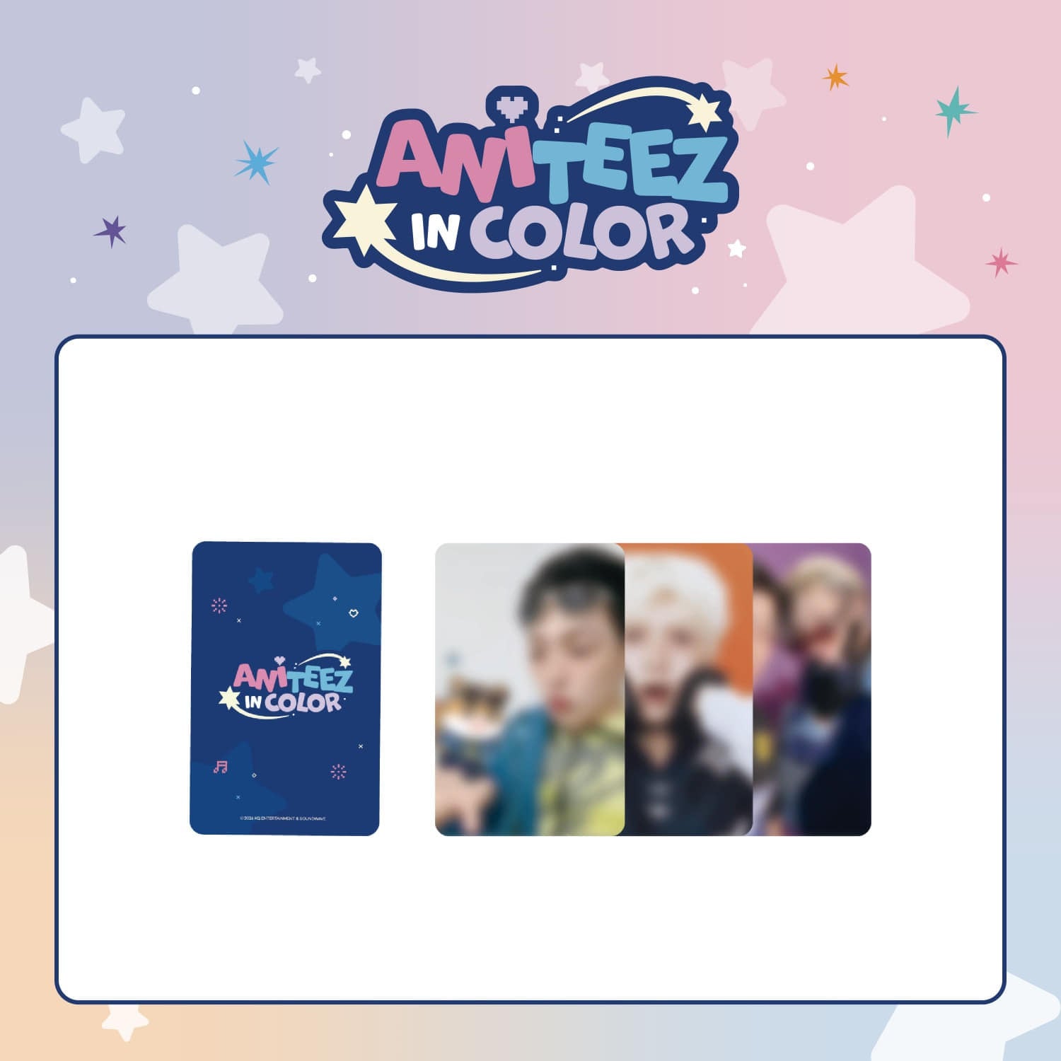 [PRE-ORDER] ATEEZ - [ANITEEZ IN COLOR] RANDOM TRADING CARD ATEEZ  DKshop