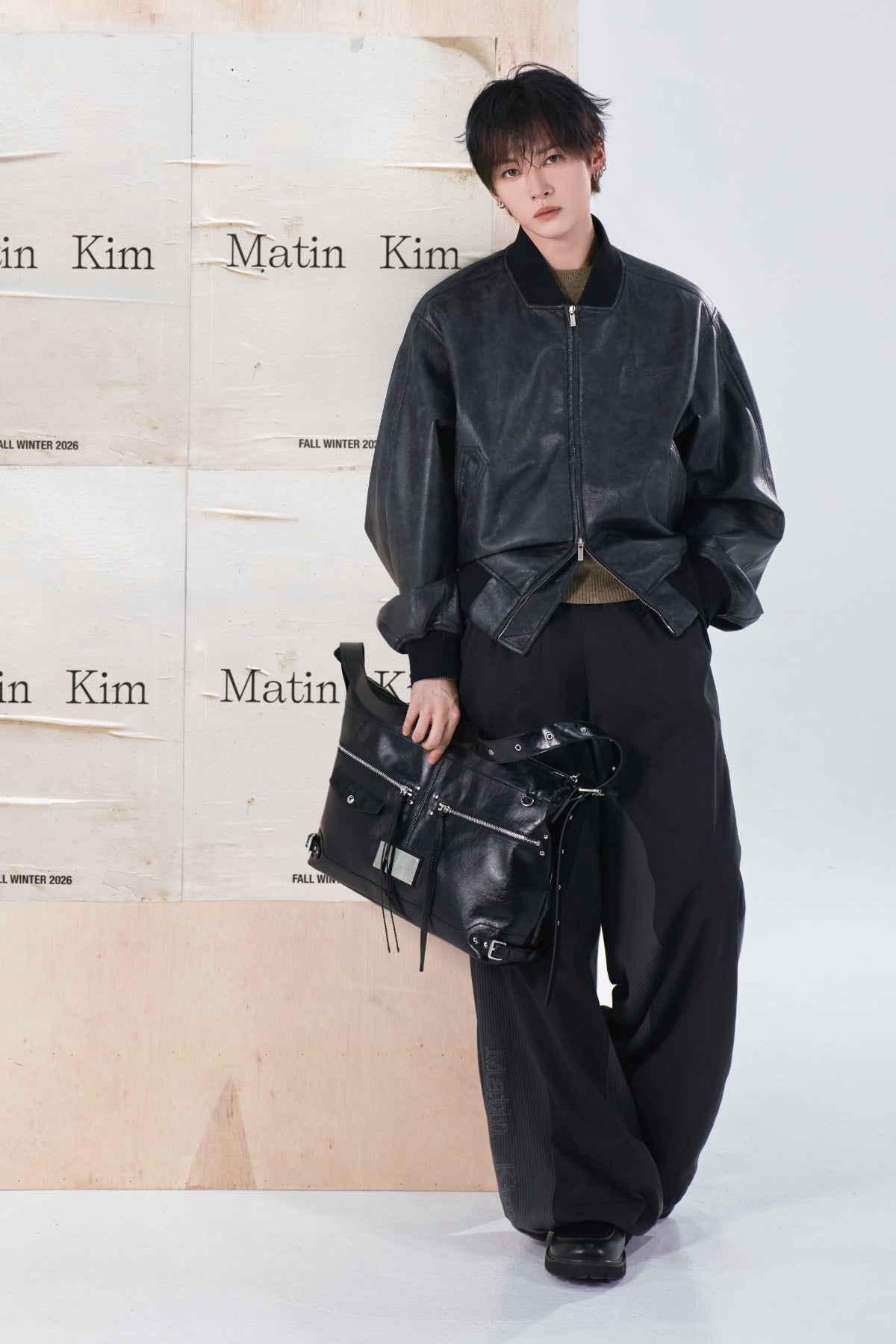 [Matin Kim X LEE KNOW] WAFFLE COLOR BLOCK TRACK PANTS Matin Kim  DKshop