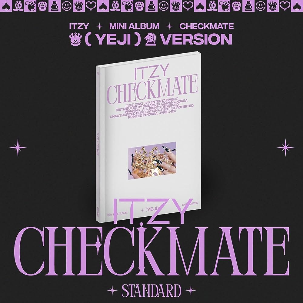 ITZY - Mini Album CHECKMATE (Standard Edition) (YEJI Ver.)