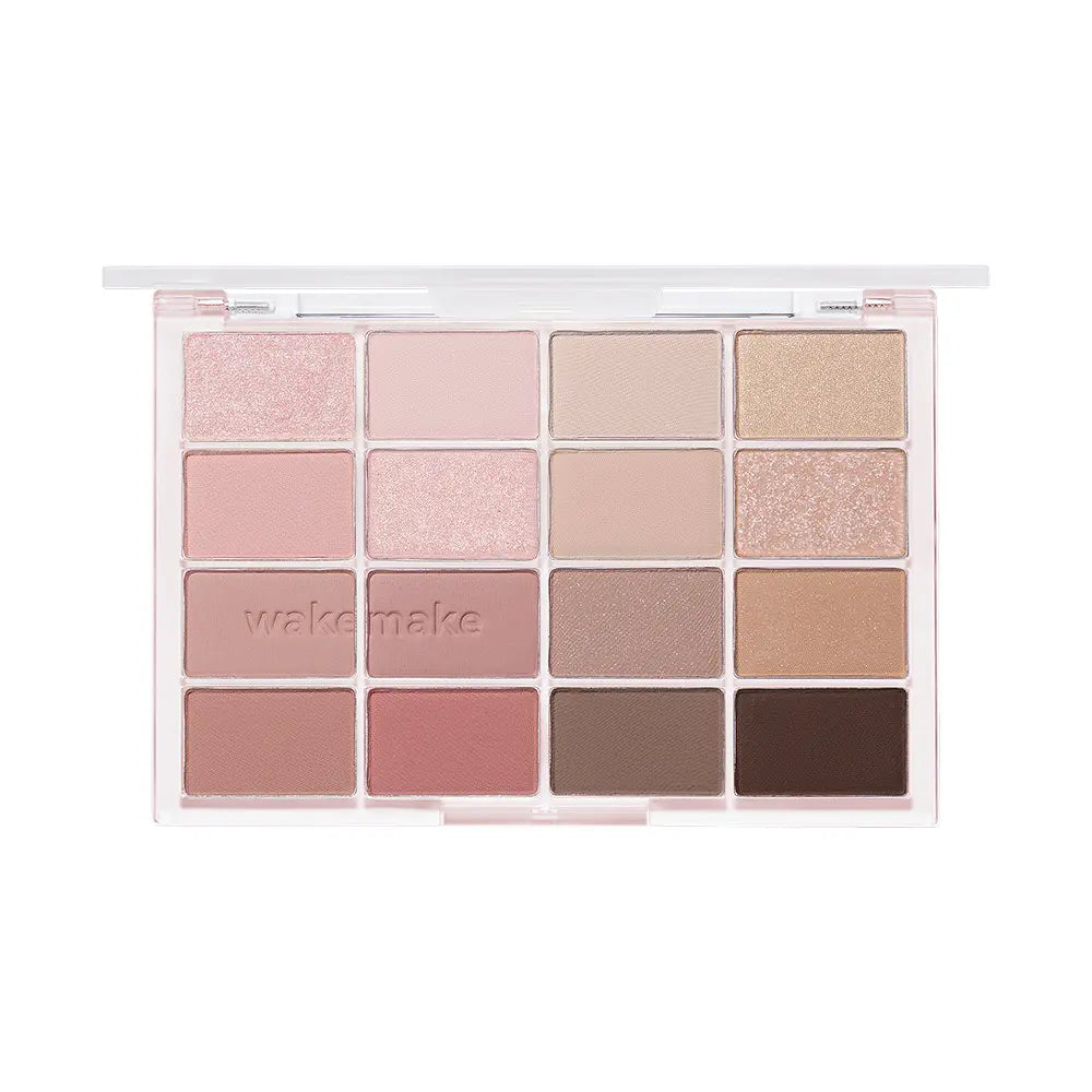 WAKEMAKE SOFT BLURRING EYE PALETTE (14 Colors) WAKEMAKE  DKshop