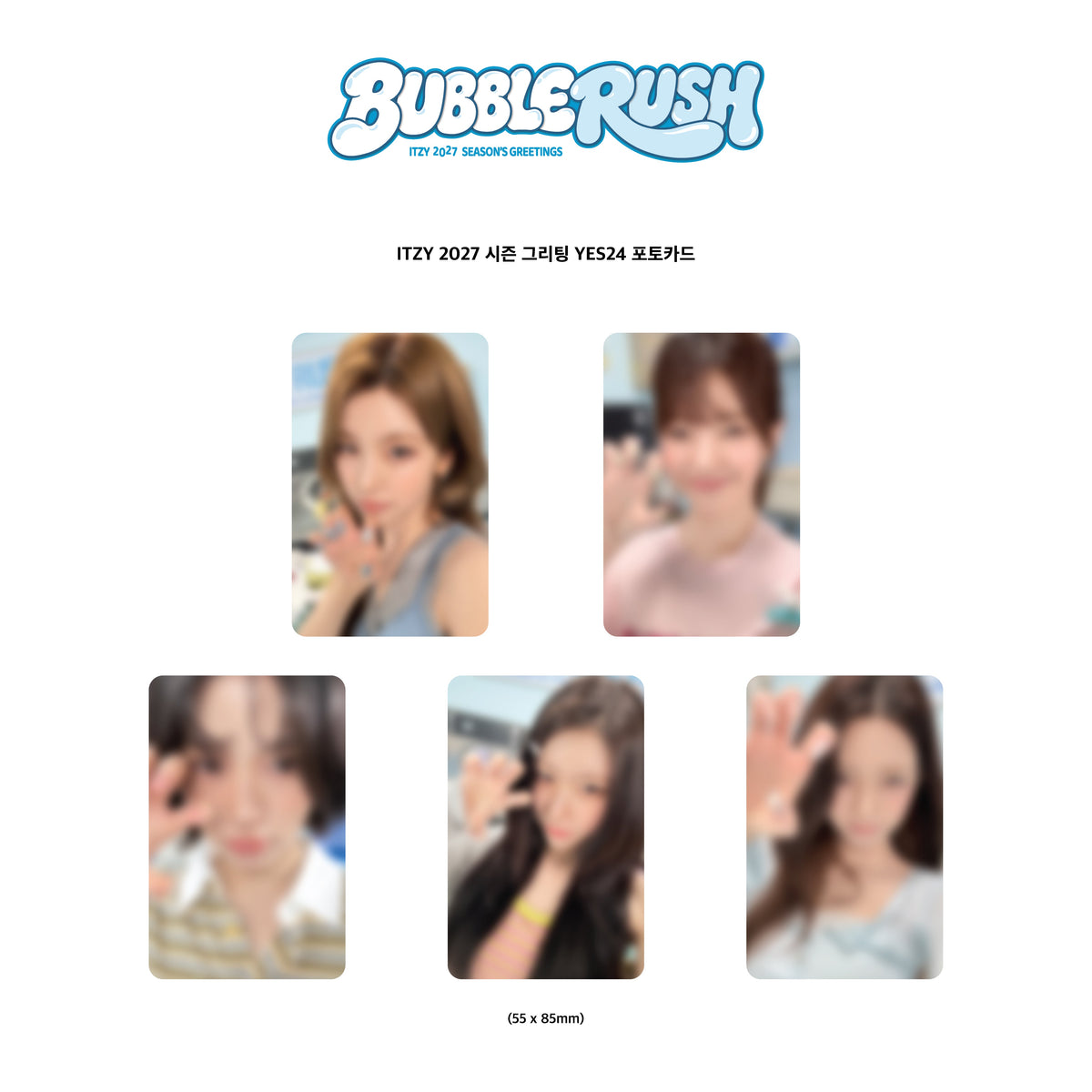 [PRE-ORDER] [POB] ITZY - 2027 SEASON'S GREETINGS [BUBBLE RUSH] ITZY  DKshop