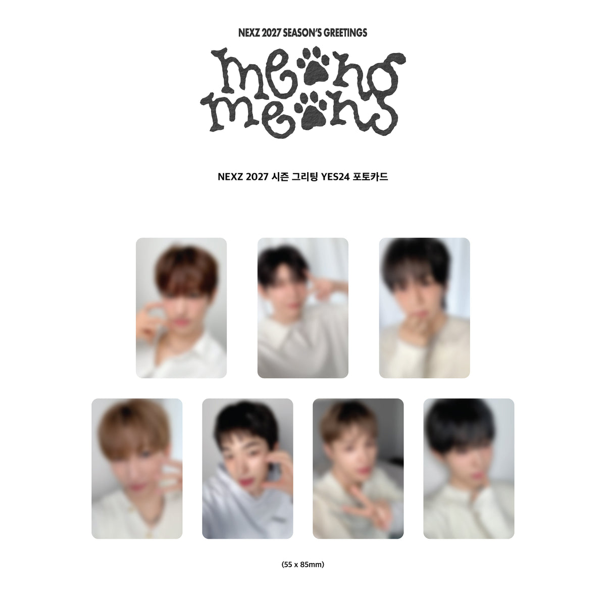 [PRE-ORDER] [POB Selectable] NEXZ - 2027 SEASON'S GREETINGS [meong meong] NEXZ  DKshop