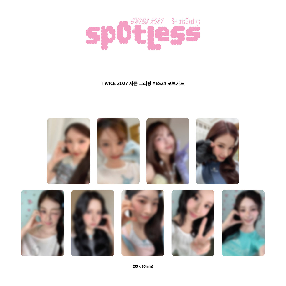 [PRE-ORDER] [POB Selectable] TWICE - 2027 SEASON'S GREETINGS [Spotless] TWICE  DKshop