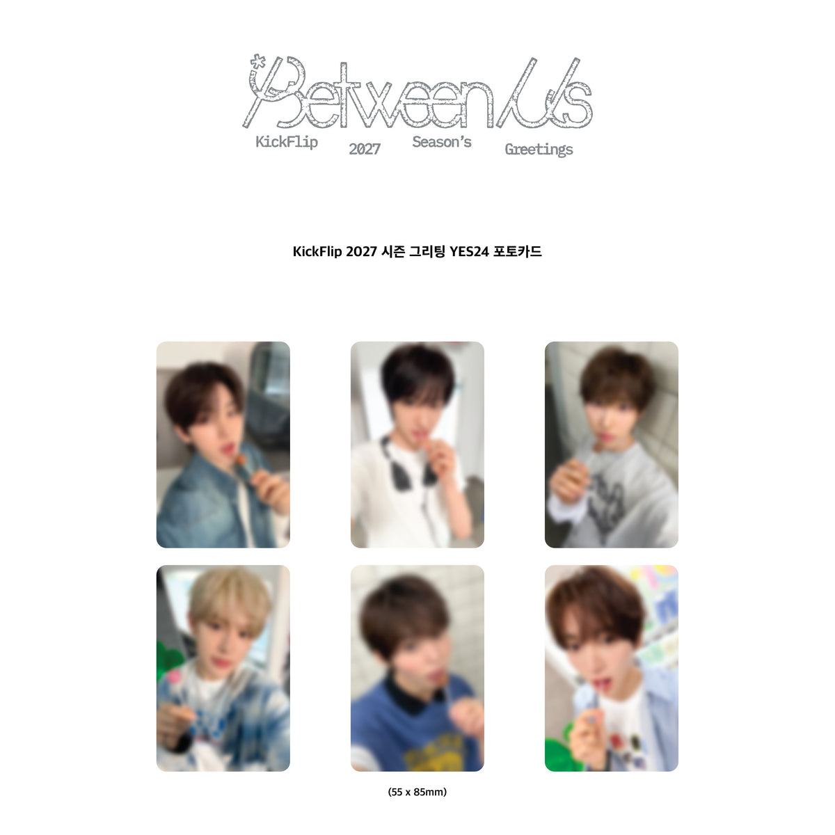 [PRE-ORDER] [POB Selectable] KickFlip - 2027 SEASON'S GREETINGS [Between Us] KickFlip  DKshop