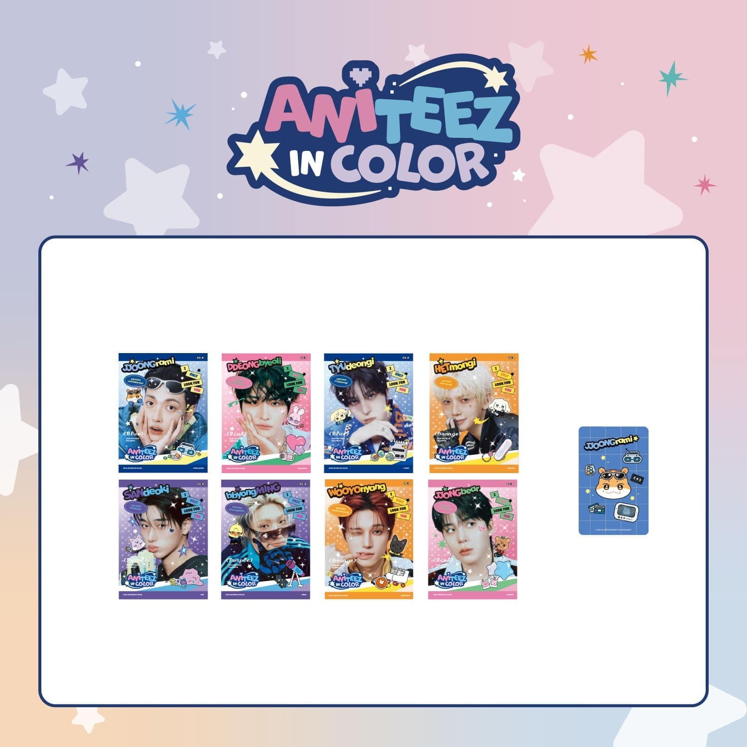 [PRE-ORDER] ATEEZ - [ANITEEZ IN COLOR] MINI PHOTOBOOK ATEEZ  DKshop