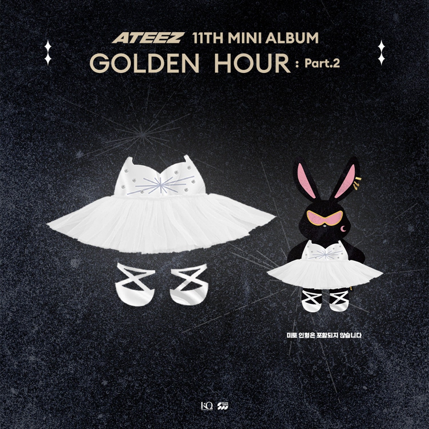 [PRE-ORDER] ATEEZ - GOLDEN HOUR : Part.2 POP-UP OFFICIAL MD (Mito BALLET SET)